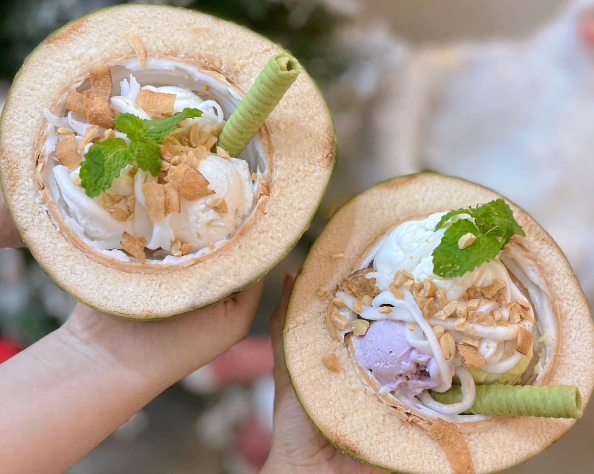 Kem dừa Coco Gelato (Dừa Bảo Nhi)